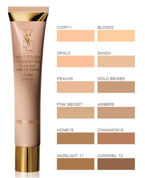 ysl matt touch foundation